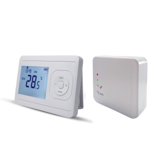 Bezicni sobni termostat programabilni NERO NQ7-RF BELI Wi-Fi